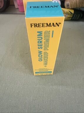 Glow Serum + Makeup Primer — Yellow & Teal